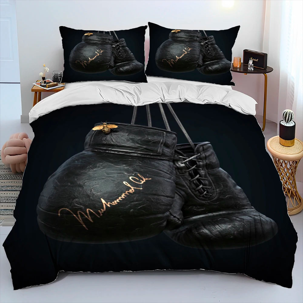 Housse de Couette et Taie d'Oreiller Boxe