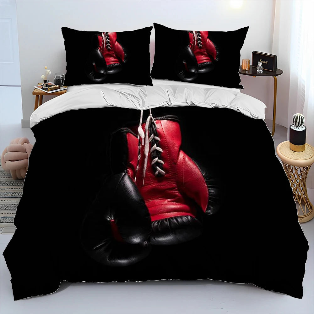 Housse de Couette et Taie d'Oreiller Boxe