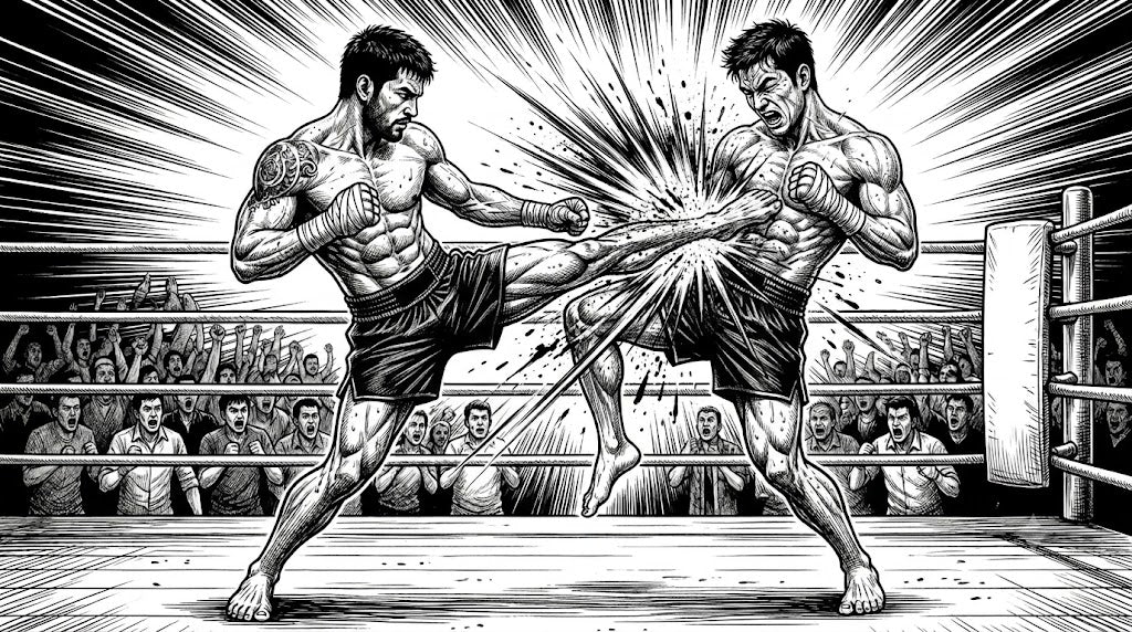 Low Kick : Guide Complet pour Maîtriser le Coup de Pied Bas
