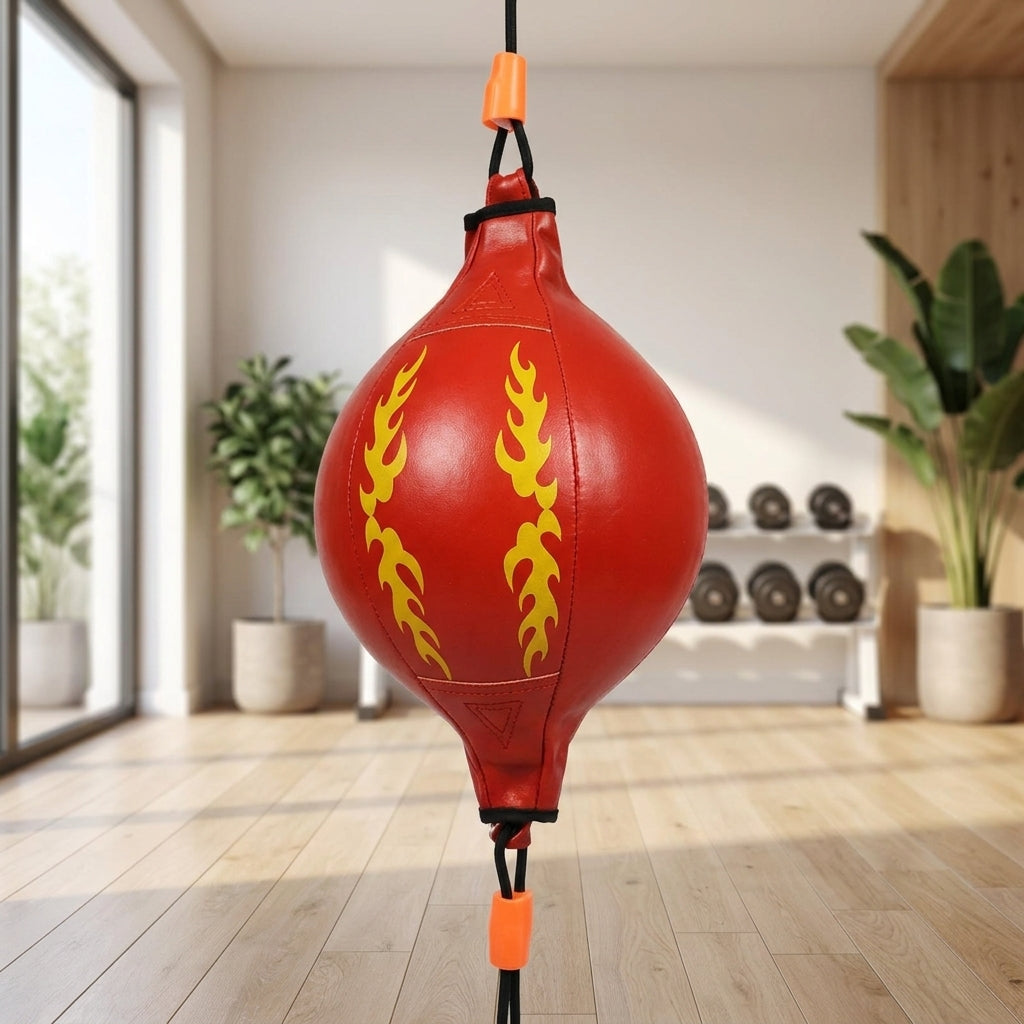 Ballon Punching Ball Double Attache Rouge