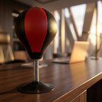 Petit Punching Ball de Bureau Rouge et noir
