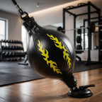 Ballon Punching Ball Double Attache Noir