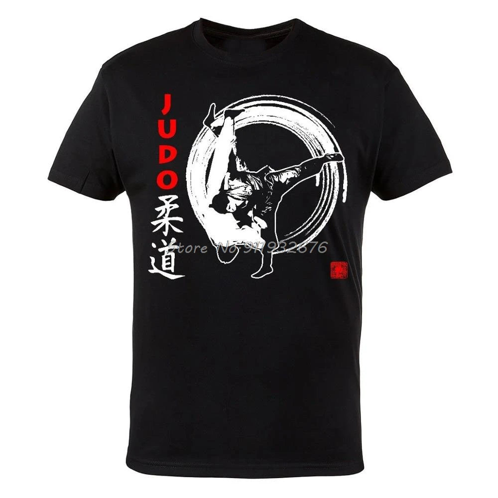 T Shirt Judo Noir