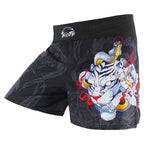 Short MMA Motif Bete Sauvage