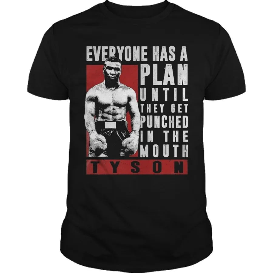Tee Shirt Mike Tyson Everyone Has a Plan