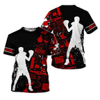 T Shirt Boxe Anglaise Dessin