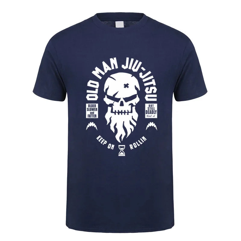 T Shirt Old Man Jiu Jitsu