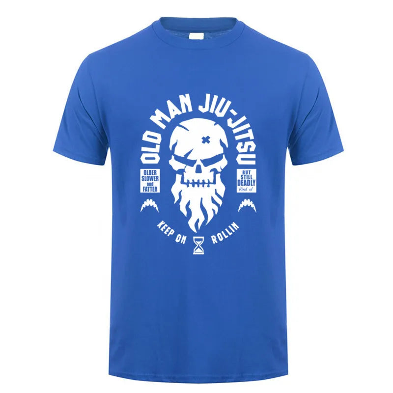 T Shirt Old Man Jiu Jitsu