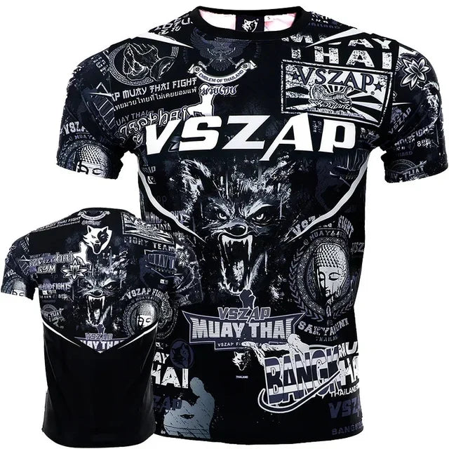 T Shirt Muay Thai Street Fight