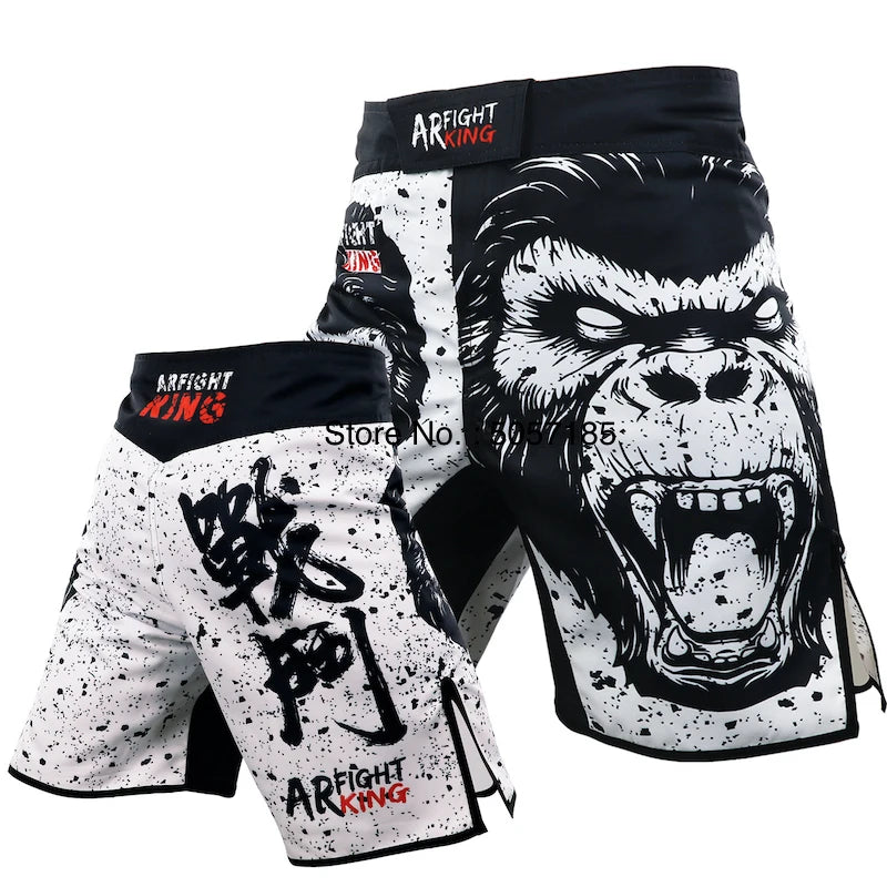 Short de MMA à Motif