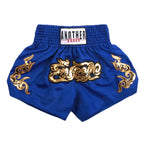 Short de Muay Thaï Noir avec Inscription Thaïlandaise