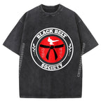T Shirt Arts Martiaux Ceinture Noir