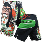 Short de MMA à Motif