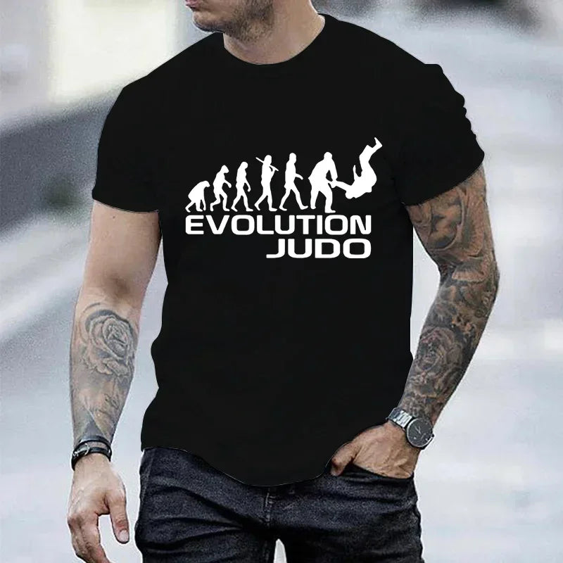 T Shirt Judo Evolution