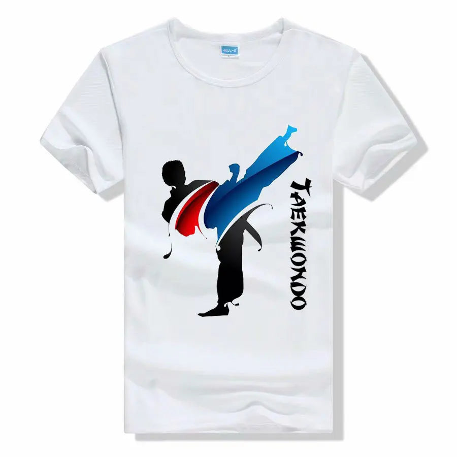 T Shirt Taekwondo Dessin
