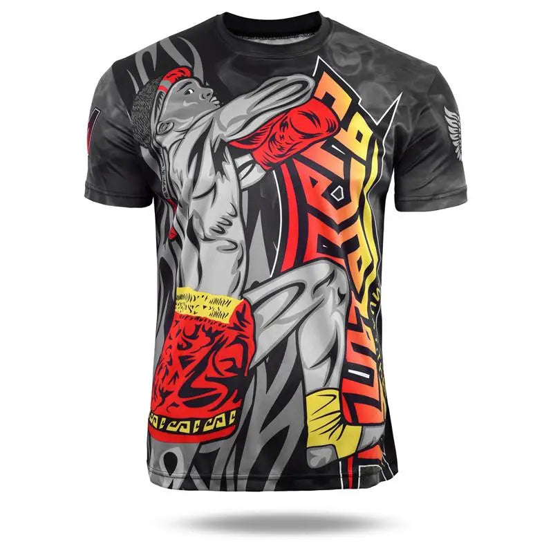T Shirt Muay Thai Street Art