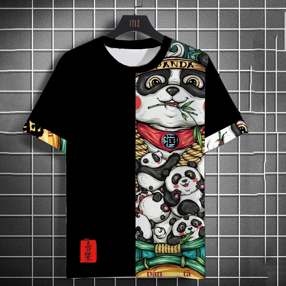 T Shirt Panda Arts Martiaux