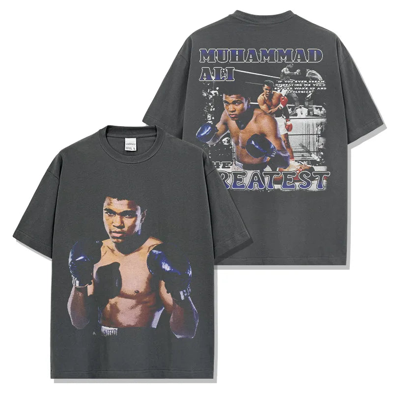 T Shirt Muhammad Ali Recto Verso