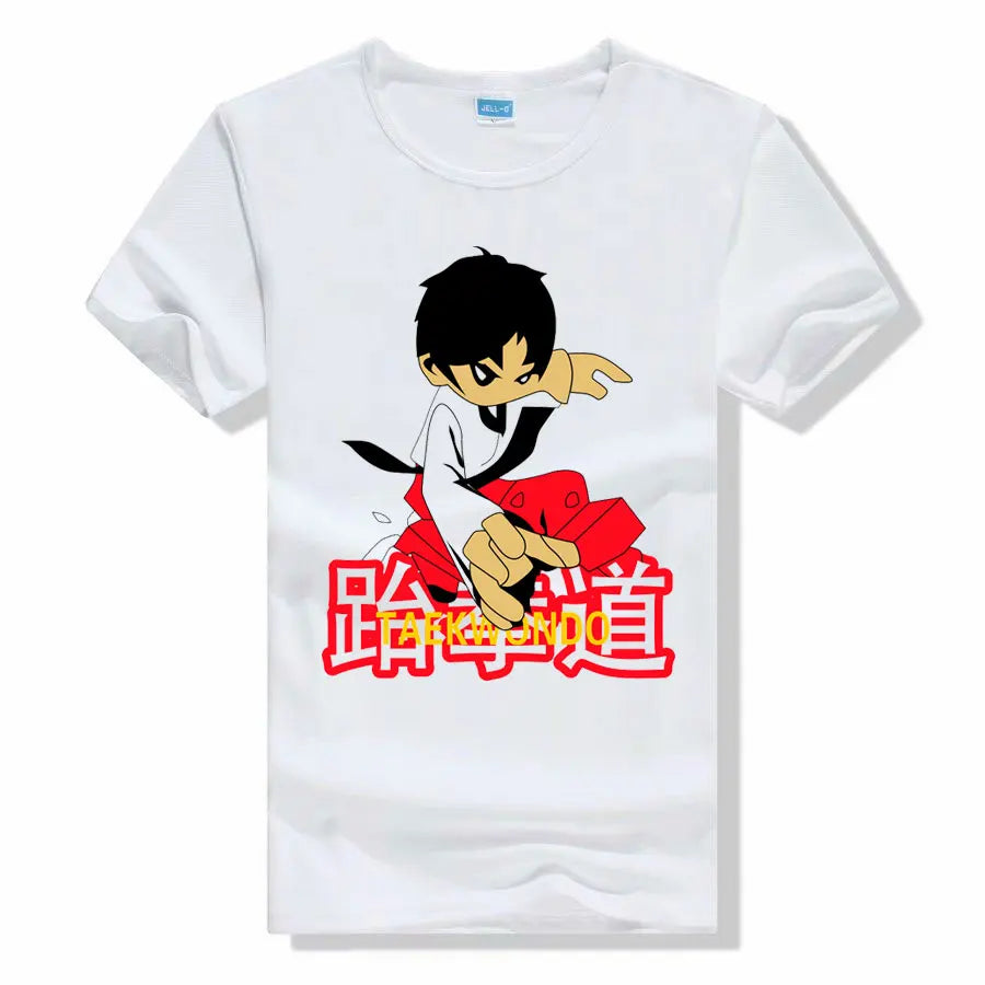 T Shirt Taekwondo Dessin