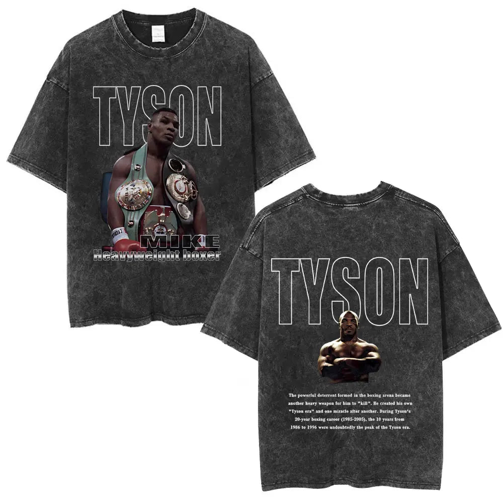 Tee Shirt Mike Tyson Délavé