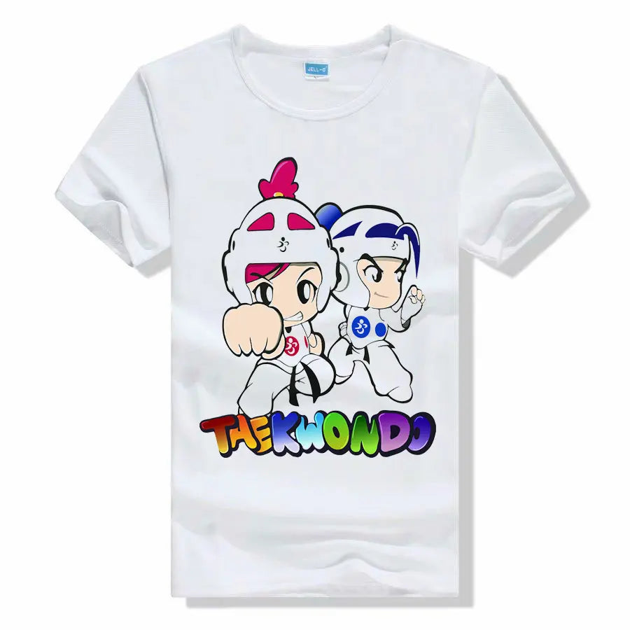 T Shirt Taekwondo Dessin