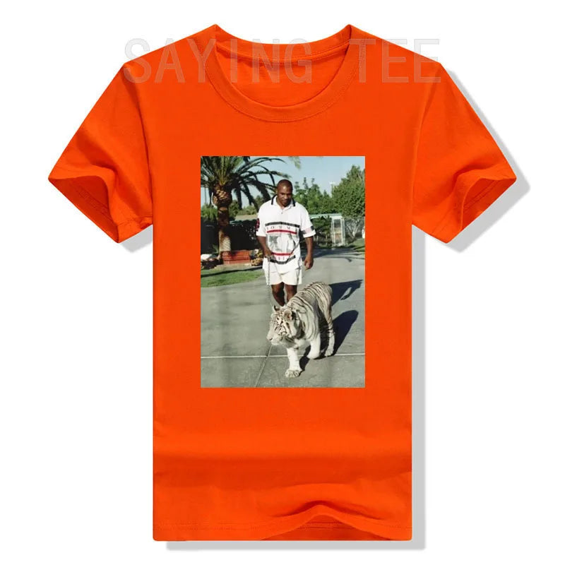 Tshirt Mike Tyson avec son Tigre