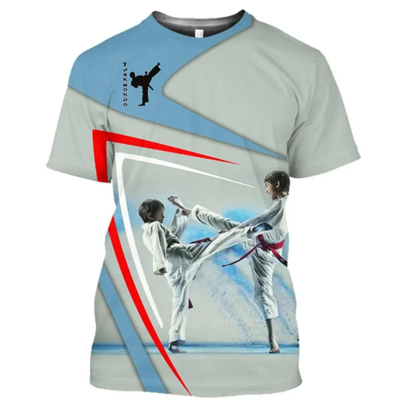 T Shirt Taekwondo Arts Martiaux