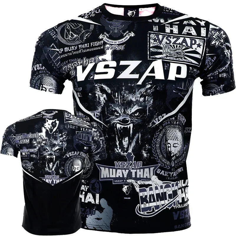 T Shirt Muay Thai Street Fight