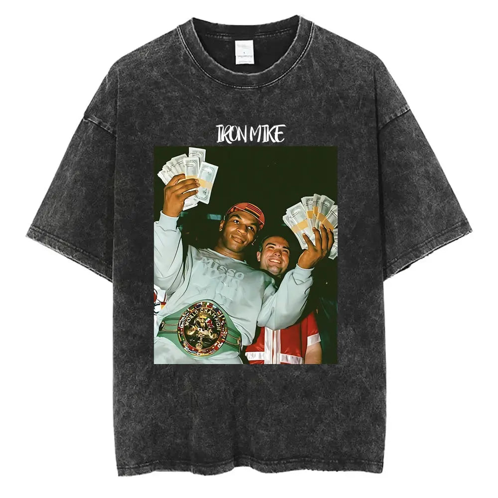 Tee Shirt Mike Tyson Délavé