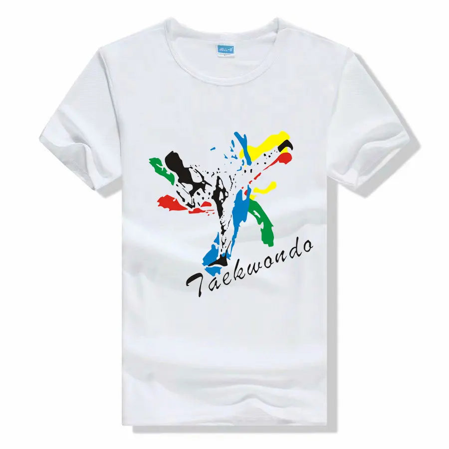T Shirt Taekwondo Dessin