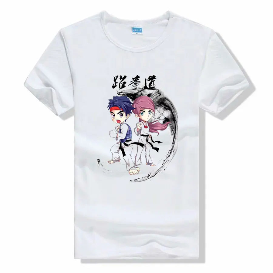 T Shirt Taekwondo Dessin