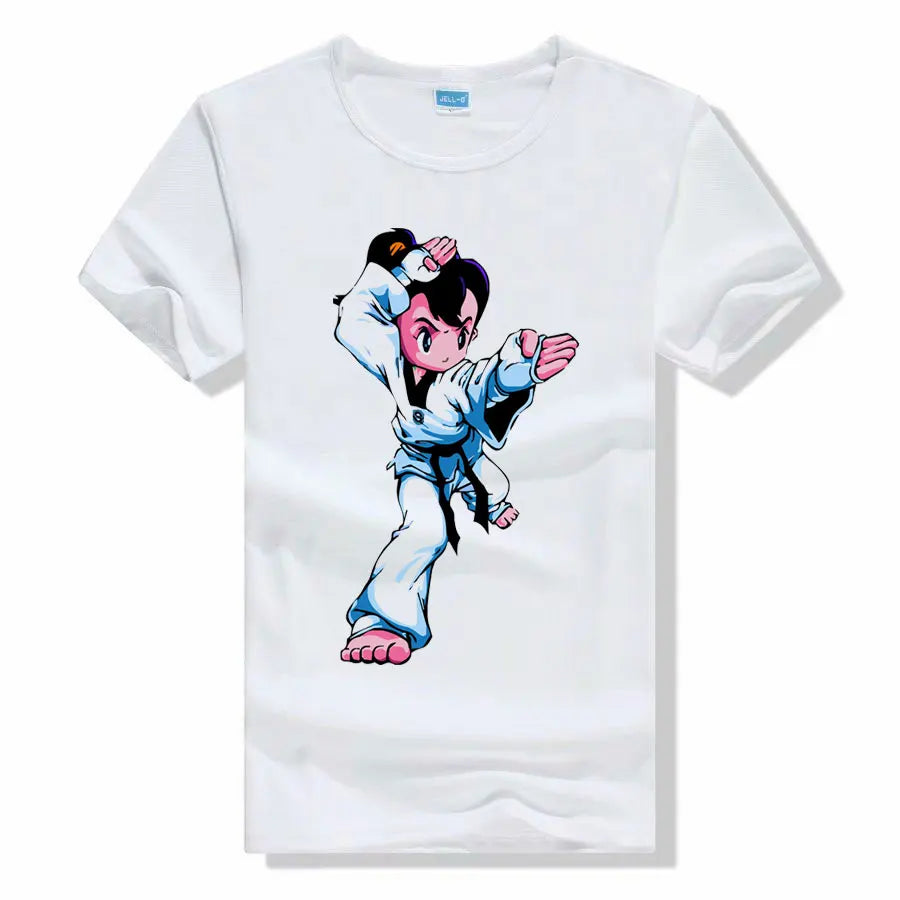 T Shirt Taekwondo Dessin