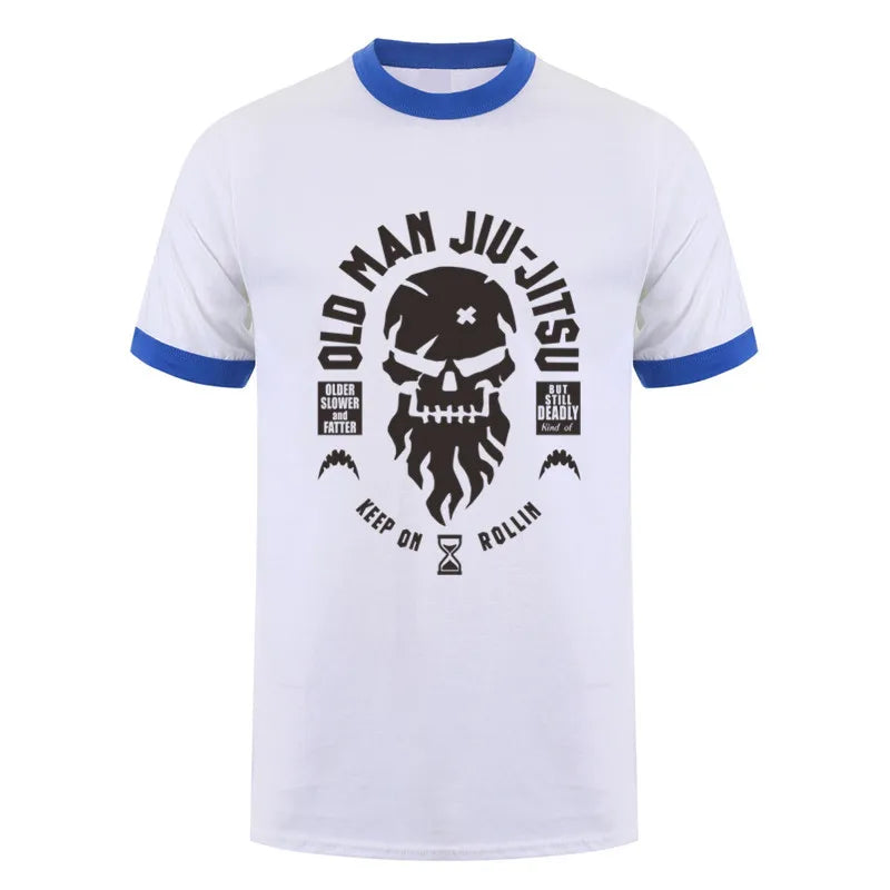 T Shirt Old Man Jiu Jitsu