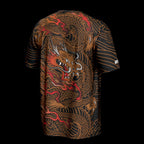 T-shirt MMA Homme Motif Dragon