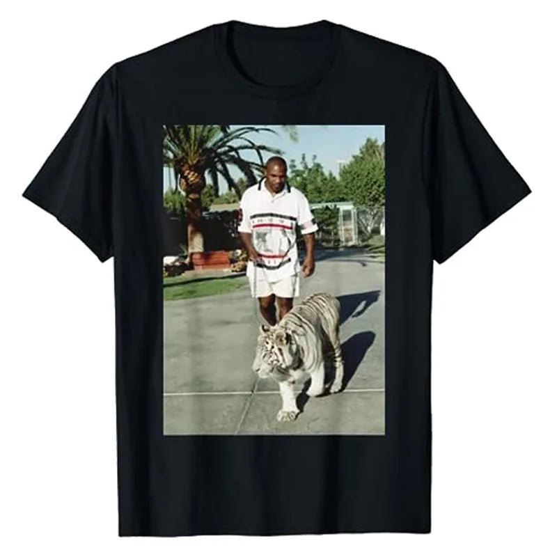 Tshirt Mike Tyson avec son Tigre