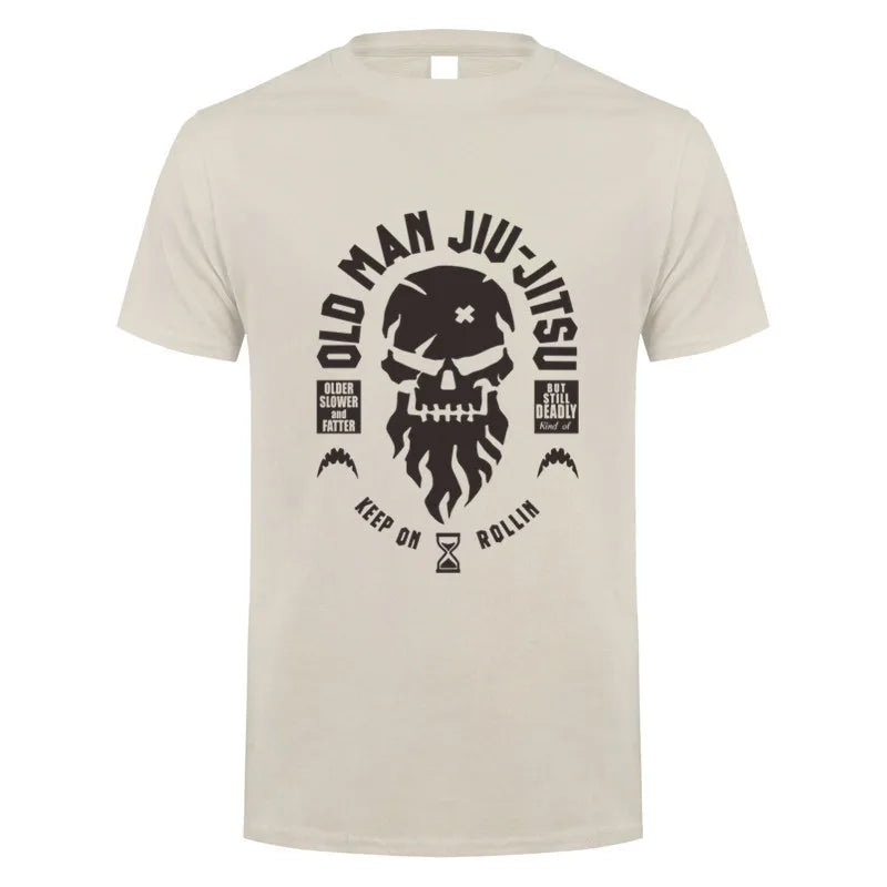 T Shirt Old Man Jiu Jitsu