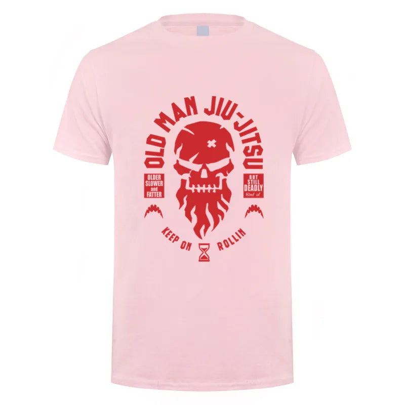 T Shirt Old Man Jiu Jitsu