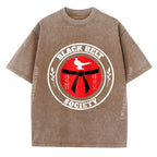 T Shirt Arts Martiaux Ceinture Noir