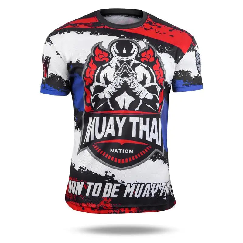 T Shirt Muay Thai Street Art