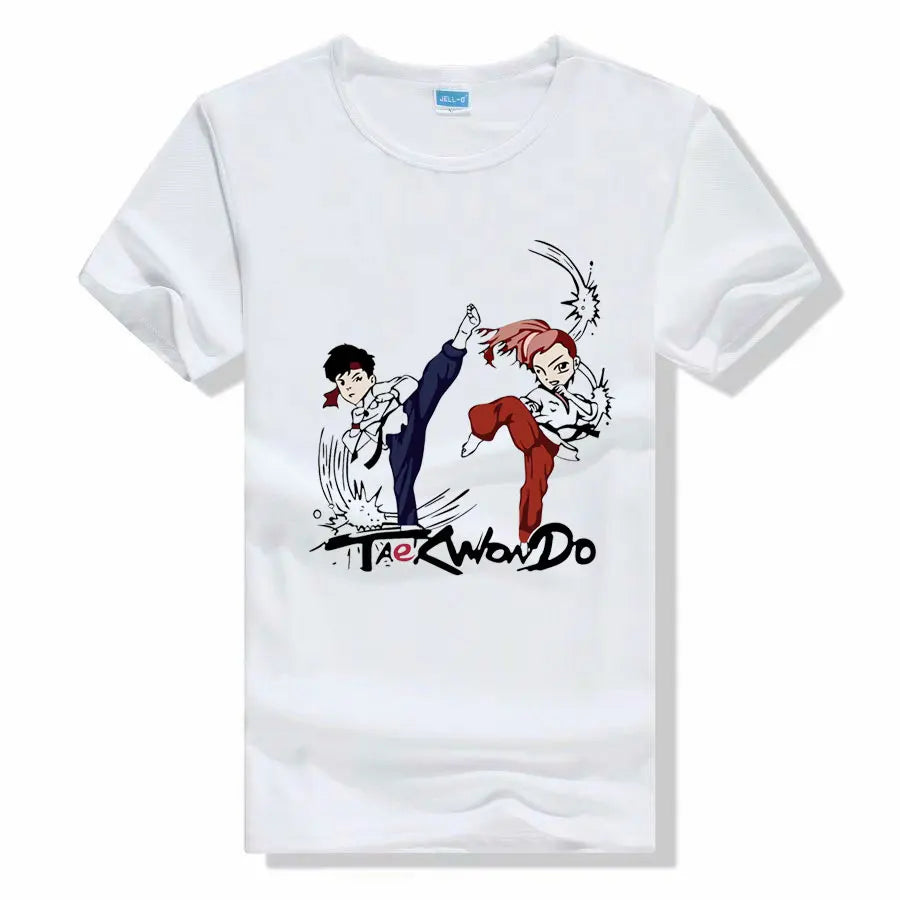 T Shirt Taekwondo Dessin