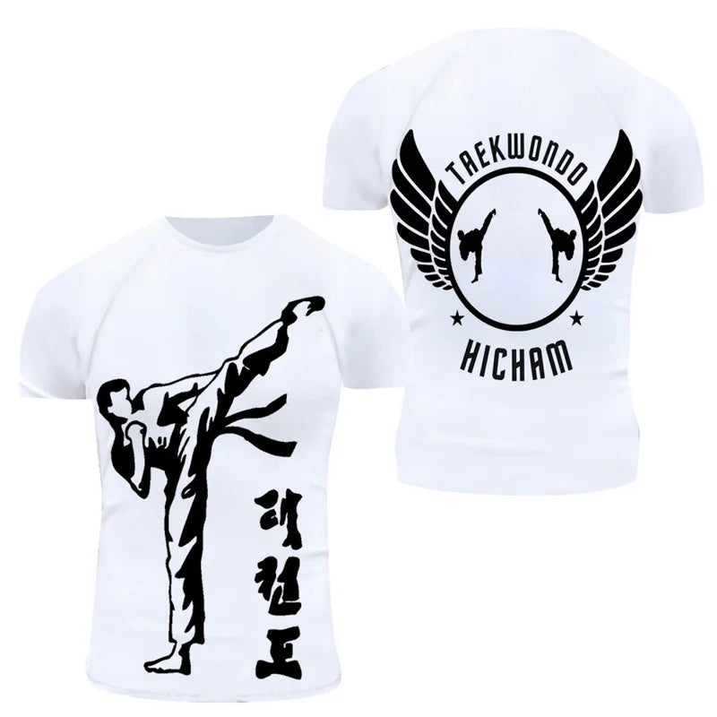 T Shirt Taekwondo Arts Martiaux