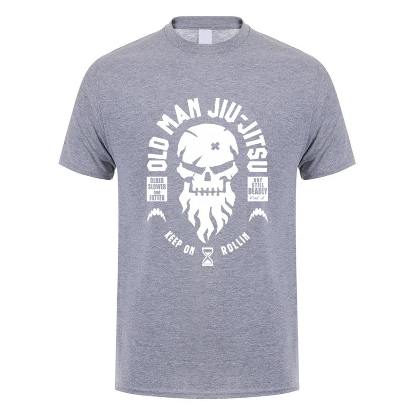 T Shirt Old Man Jiu Jitsu