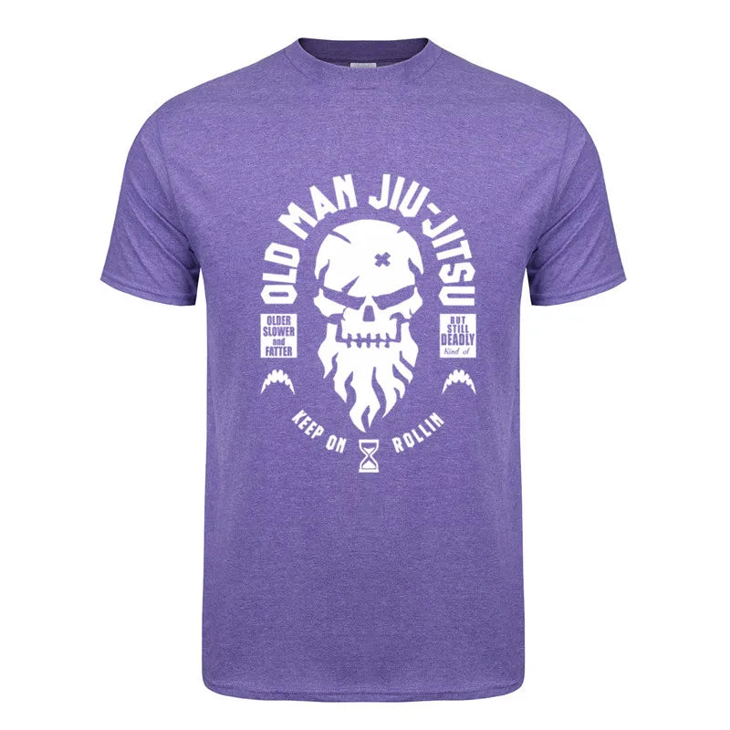 T Shirt Old Man Jiu Jitsu