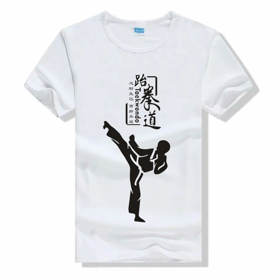T Shirt Taekwondo Dessin