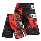 Short de MMA à Motif