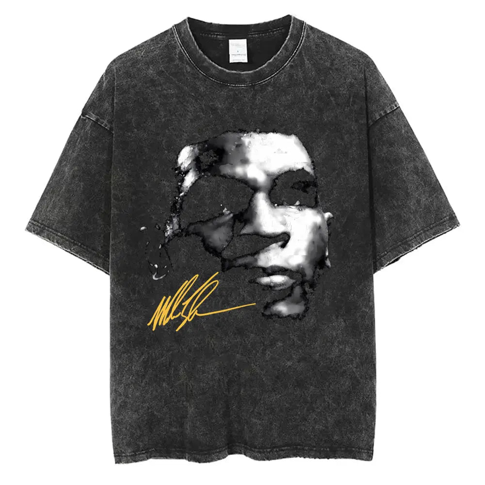 Tee Shirt Mike Tyson Délavé