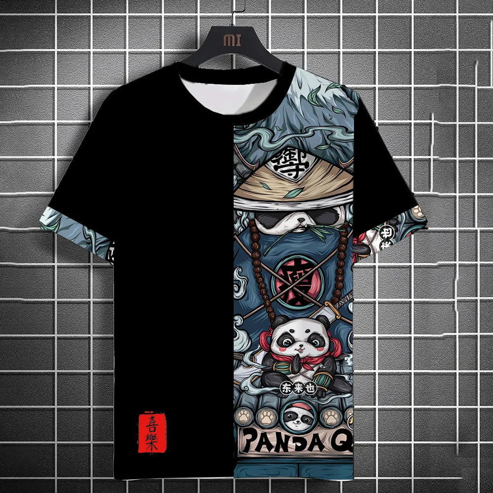 T Shirt Panda Arts Martiaux