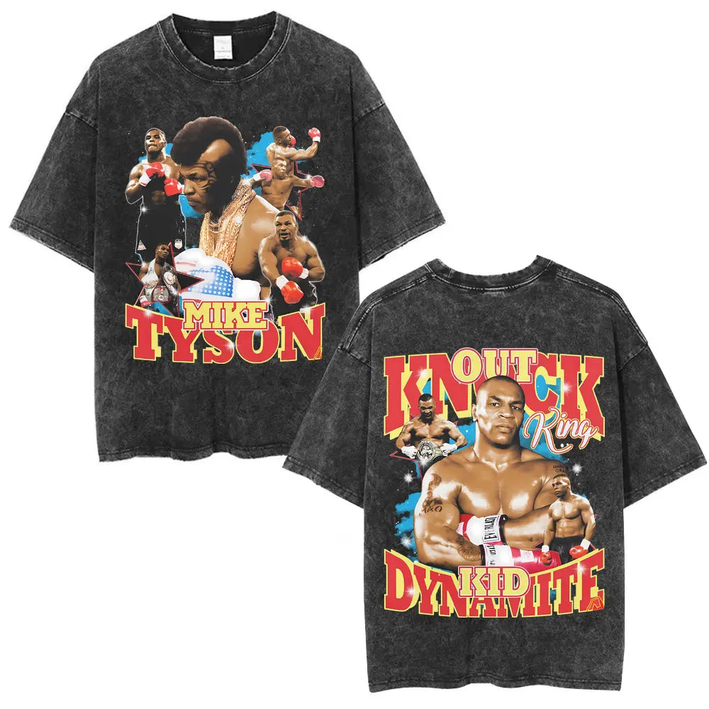 Tee Shirt Mike Tyson Délavé
