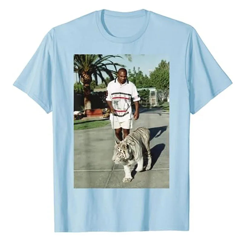 Tshirt Mike Tyson avec son Tigre