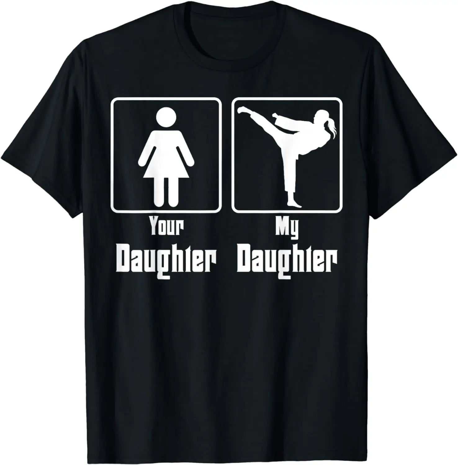 T Shirt Arts Martiaux Père Fille